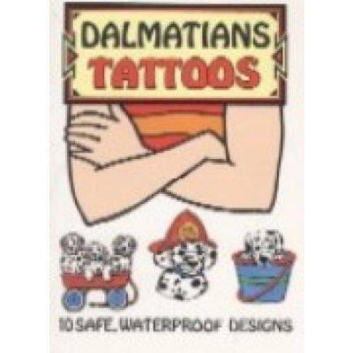 Dalmatians Tattoos - 10 Safe, Waterproof Designs - Dover Publications