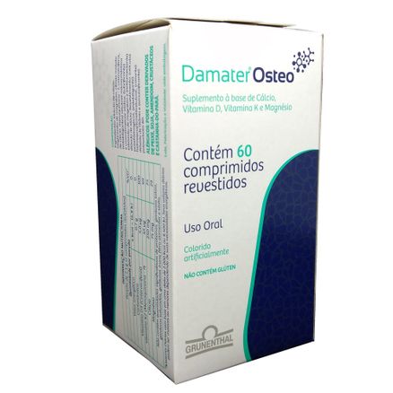Damater Osteo 60 Comprimidos Revestidos