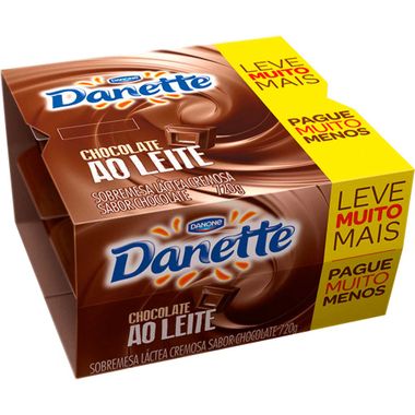 Danette Chocolate Pack 2 720g