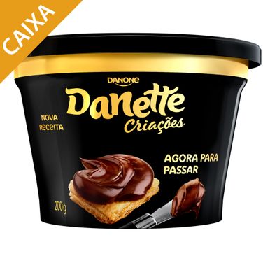Danette Criações 200g (caixa 12 Unidades) Chocolate