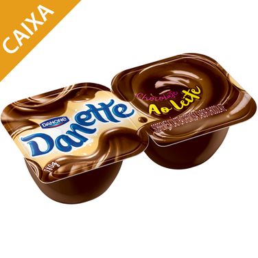 Danette Sobremesa 180g X2 (caixa 24 Unidades) Chocolate ao Leite