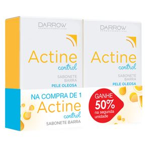 Darrow Actine Control Kit - Duo Sabonete em Barra Kit