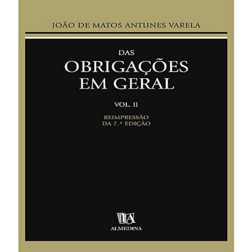 Das Obrigacoes em Geral - Vol Ii - 7 Ed