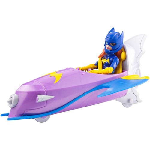Dc Super Hero Girls - Boneca Batgirl com Veículo Dvg74 - MATTEL