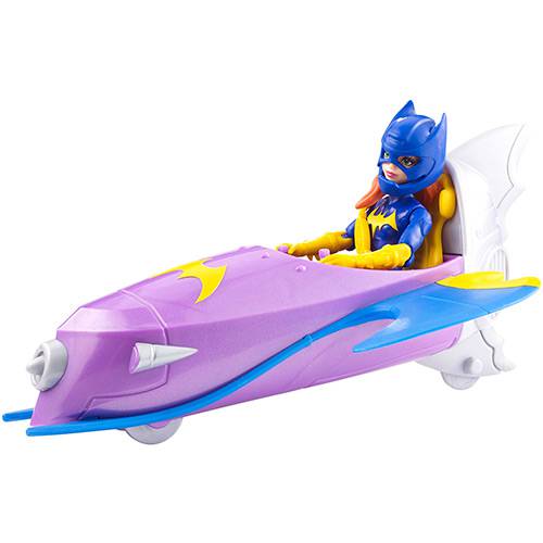 Dc Super Hero Girls - Figuras de Ação e Veículo - Bat Girls Dvg72/Dvg74 - Mattel