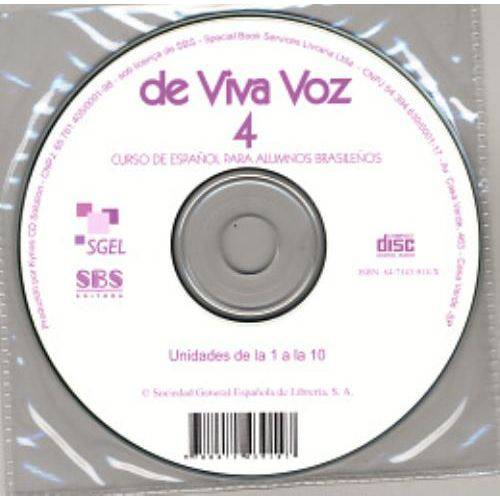 De Viva Voz 4 - Cd (1) (nacional)