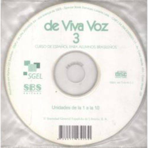 De Viva Voz 3 - Cd (1) (nacional)