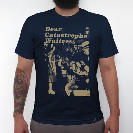 Dear Catastrophe Waitress - Camiseta Clássica Masculina