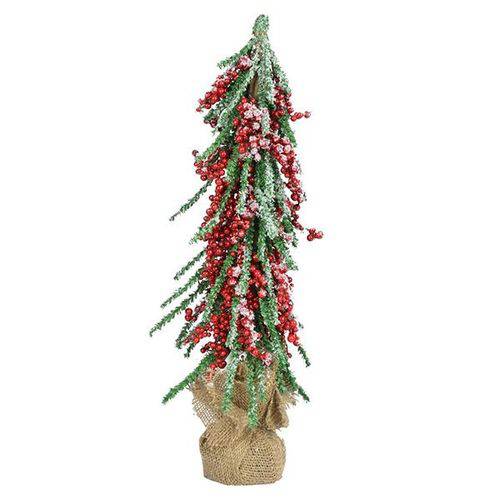 Decoração Natalina - Árvore Decorativa com Cereja 52cm