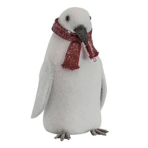 Decoração Natalina - Pinguim com Cachecol