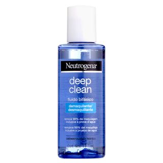 Deep Clean Fluído Bifásico Demaquilante Neutrogena - Demaquilante 117ml