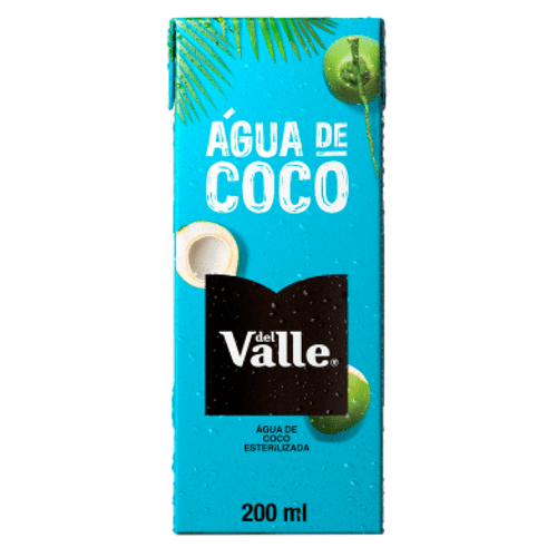 Del Valle Água de Coco Natural 200ml