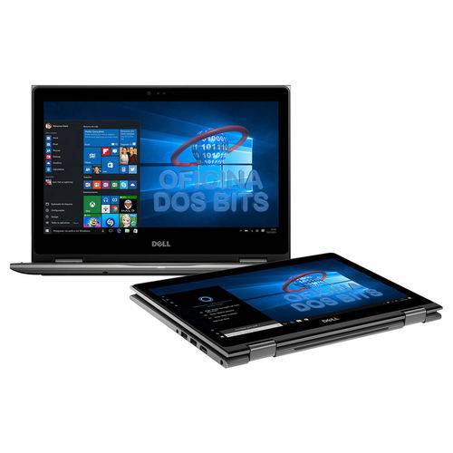 Dell Inspiron I15-5578-N10C 2 em 1 - Tela 15.6" Touch Full HD Intel I5 7200U 8GB DDR4 SSD 256GB