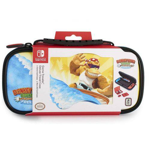 Deluxe Game Travel Case Donkey Kong Surfer - Switch