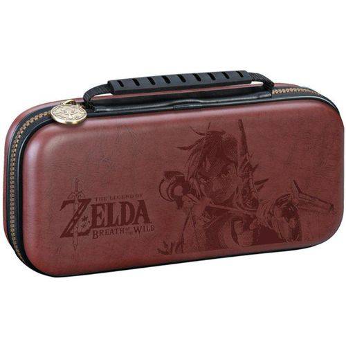 Deluxe Travel Case Switch Zelda Link Brown - Switch