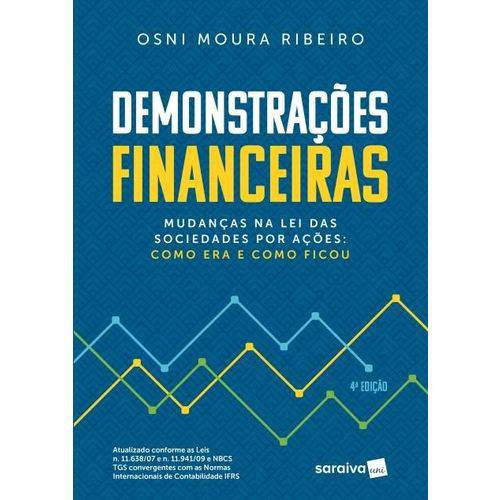 Demonstrações Financeiras - Mudança na Lei das Sociedades por Ações - 4ª Ed. 2018