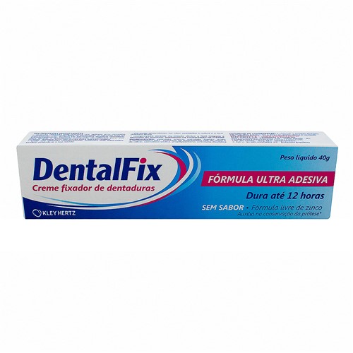DentalFix Creme Fixador de Dentaduras Sem Sabor com 40g
