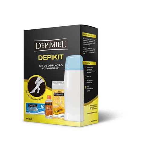 Depikit Sistema Roll-On Depimiel - Kit de Depilação
