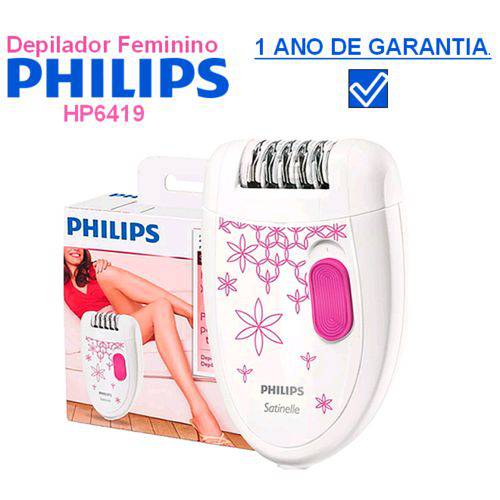 Depilador Feminino Eletrico Philips Satinelle # Você Merece