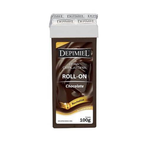 Depimiel Chocolate Cera Depilatória Rollon 100g