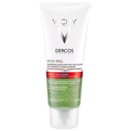 Dercos Shampoo Micropeel Esfoliante Anticaspa Vichy 200ml