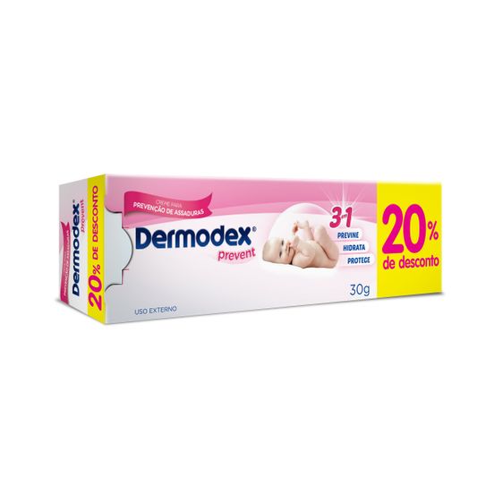 Dermodex Prevent Pomada 30g com 20% de Desconto