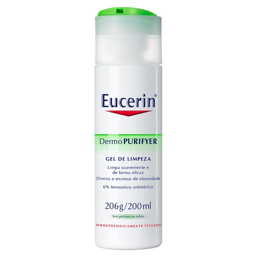 DermoPurifyer Eucerin Gel de Limpeza com 200ml