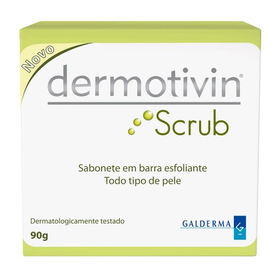 Dermotivin Scrub Sabonete Esfoliante 90g
