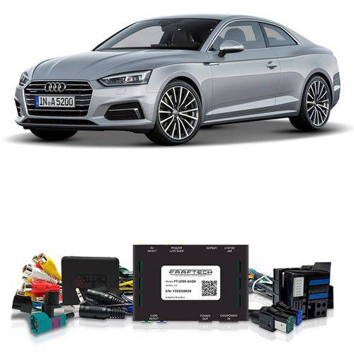 Desbloqueio de Multimídia Audi A5 2017 a 2018 FT LVDS AUD4