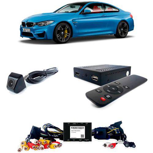 Desbloqueio de Multimidia com TV Full HD e Camera BMW M4 2014 a 2016