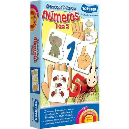 Descobrindo os Números 1 ao 5 - 1121 - Toyster
