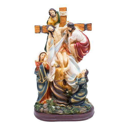 Descrucifixo de Jesus 32cm - Enfeite Resina