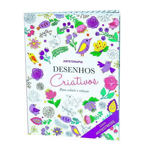 Desenhos Criativos - para Colorir e Relaxar - Brochura - Ciranda Cultural