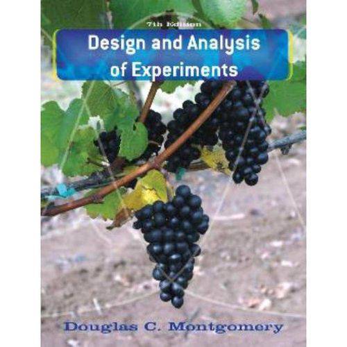 Design And Analysis Of Experiments - 7th Ed