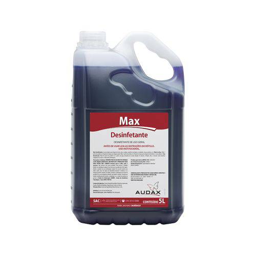 Desinfetante 5 Litros Audax Max Lavanda