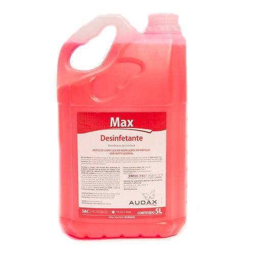 Desinfetante Concentrado Lavanda 5 Litros Max