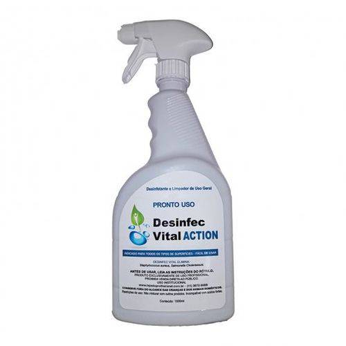 Desinfetante Desinfec Vital Action - 1 Litro - PICC