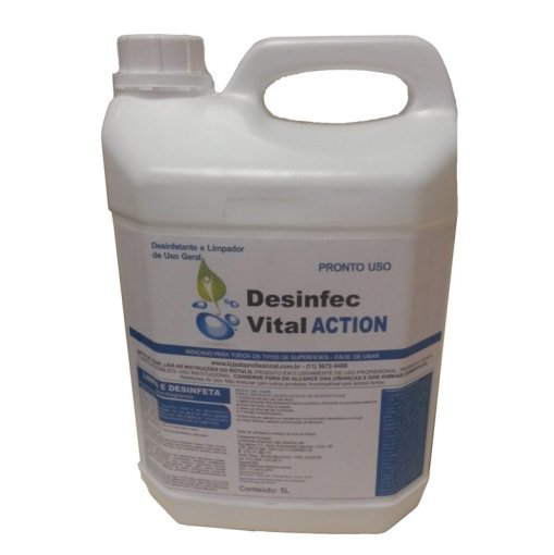 Desinfetante Desinfec Vital Action - 5 Litros - PICC