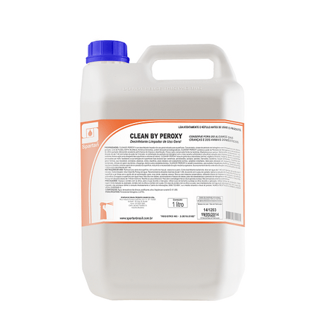 Desinfetante Limpeza Fina Clean Peroxy 5L - Spartan Spartan