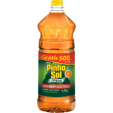 Desinfetante Original Pinho Sol Leve 1,750 Pague 1,250ml