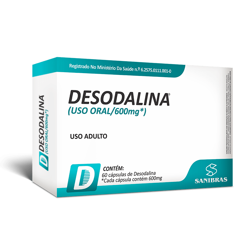 Desodalina (60caps) Sanibras