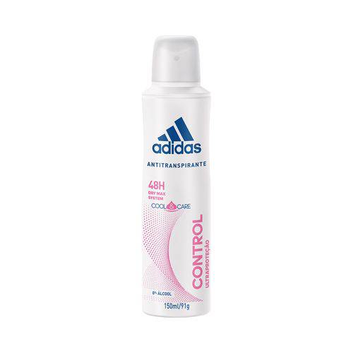 Desodorante Aerosol Adidas Feminino 48H - Control 150Ml