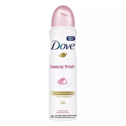 Desodorante Aerosol Antitranspirante Dove Beauty Finish 150ml