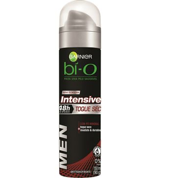 Desodorante Aerosol Bi-o Intensive Toque Seco Masculino 150 Ml