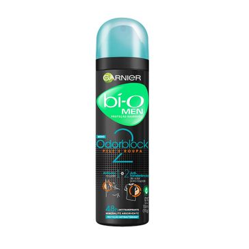 Desodorante Aerosol Bì-o Masculino Pele e Roupa Odor Block 150ml