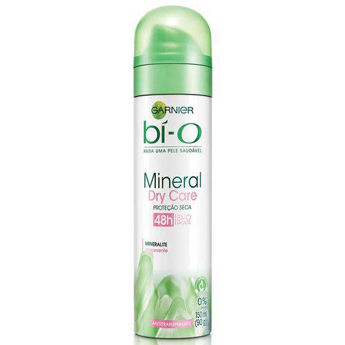 Desodorante Aerosol Bi-o Mineral Dry Care Feminino - 150ml
