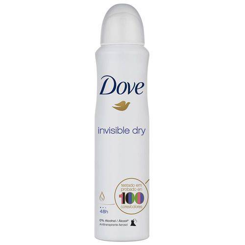 Desodorante Aerosol Dove Invisible Dry Feminino
