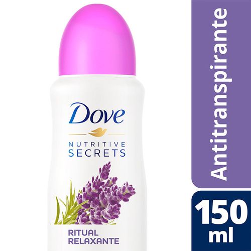 Desodorante Aerosol Feminino Dove Ritual Relaxante Lavanda 150ml