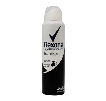 Desodorante Aerosol Feminino Invisible 150ml - Rexona