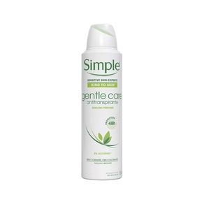 Desodorante Aerosol Gentle Care Simple 89g